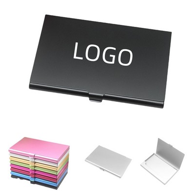 Aluminum Alloy Business Card Box