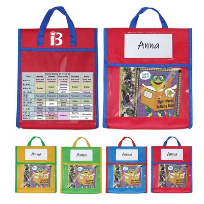 Lightweight Classroom Book Bag W/ Student Name Label