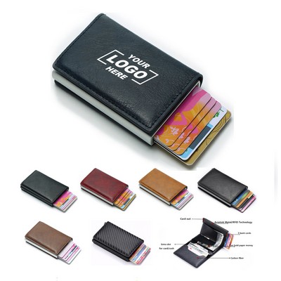 RFID Anti Copy Aluminum Alloy Card Bag