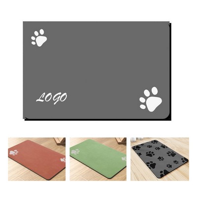 Stain-Resistant & Non-Slip Pet Feeding Mat