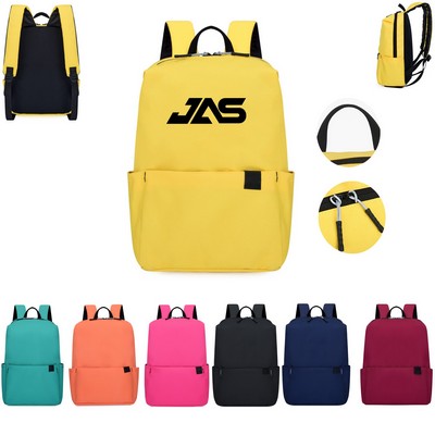 Water-Resistant Oxford Backpack