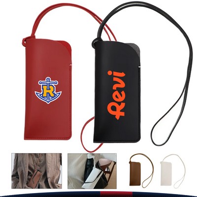 Glazelle Slip-in Opening PU Leather Glasses Case