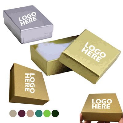 Cotton Filled Box Gold Foil