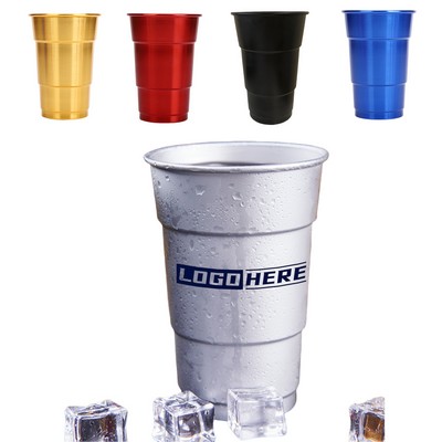 16 Oz Metal Cup