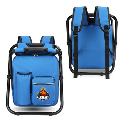 3-In-1 Lightweight Folding Cooler Backpack Chair