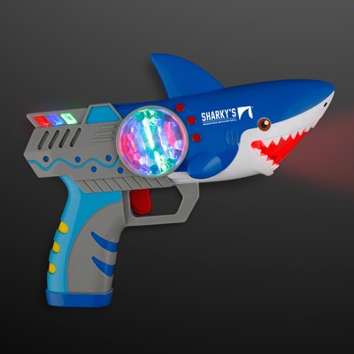 Shark Gun Spinning Light Toy - PRINTED