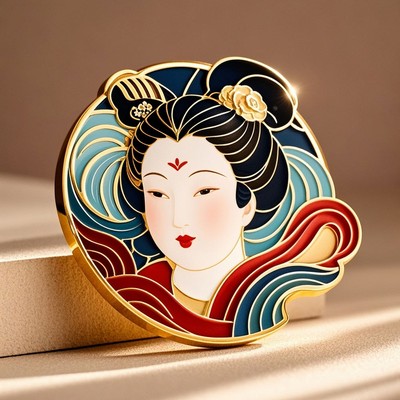 1" Soft Enamel Lapel Pin