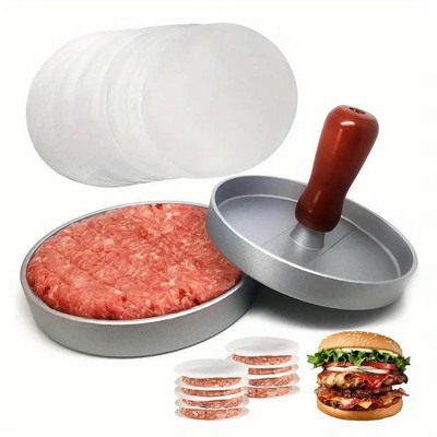 Kitchen Portable Meatloaf Burger Press
