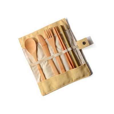 Zero-Waste Bamboo Utensil Kit