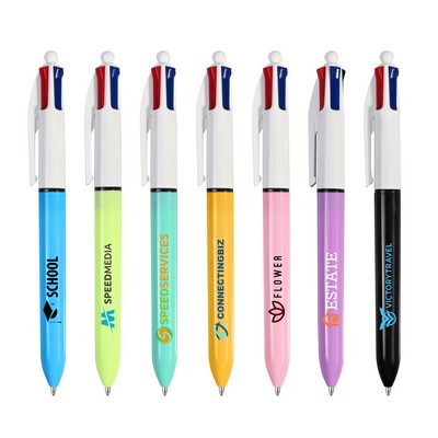 4 Color in 1 Ballpoint Pen