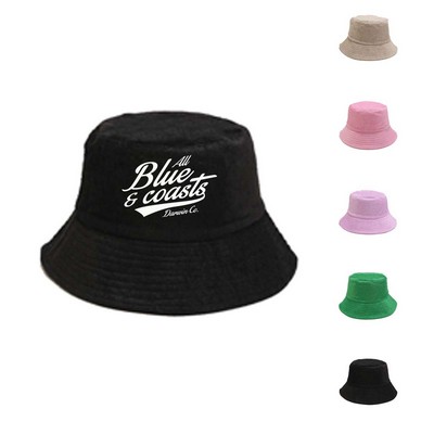Dual Tone Reversible Sun Bucket Hat
