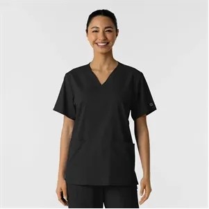 Wonder Wink Boundless Unisex V-Neck Scrub Top