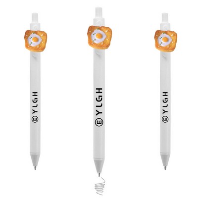 Click Activated Pen With Bread Fried Egg