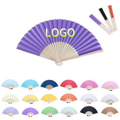 Handheld Bamboo Folding Fan