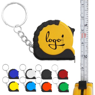 Mini Keychain Steel Tape Measure