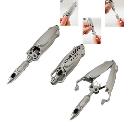 Strange Press-Type Squid Ballpoint Pen