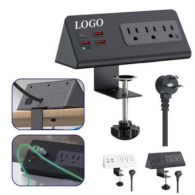 Power strip with USB-C port
