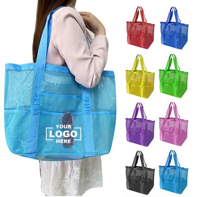 Mesh Beach Tote Bag