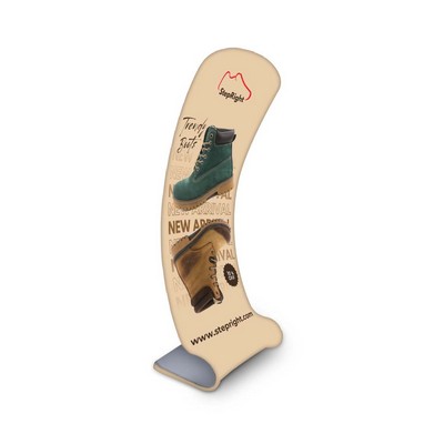 Fabric Display Stand Snake C Package, Double Sided (36.2" x 122.8")