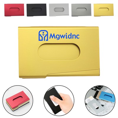 Portable Business Card Holder - Compact