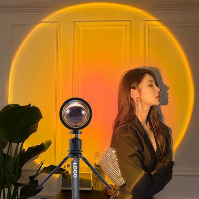 Tripod Sunset Projector Lamp