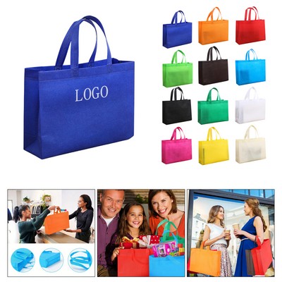 Eco-Friendly Non-Woven Grocery Tote w/ Side Gusset