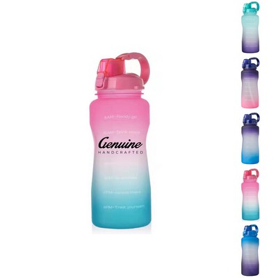 50.72oz Water Bottle with Time Marker