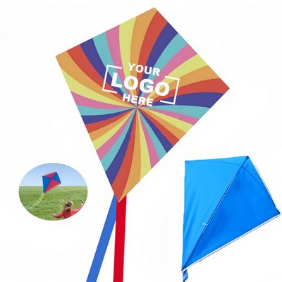 Aerodynamic Custom Diamond Kite for All Ages