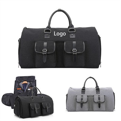 Handheld Large - Capacity Foldable Suit Business Bag