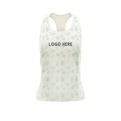 Women's Athletic Racerback Tank Top - 160G Honeycomb Mesh