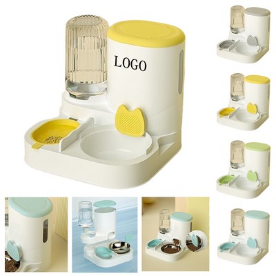 Automatic Pet Feeder & Water Bowl