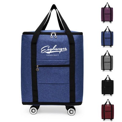 Expandable Travel Duffel Bag with Wheels