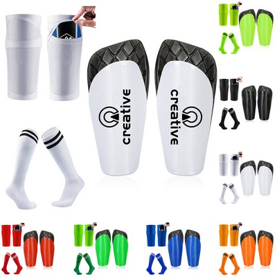 Soccer Shin Guards Set