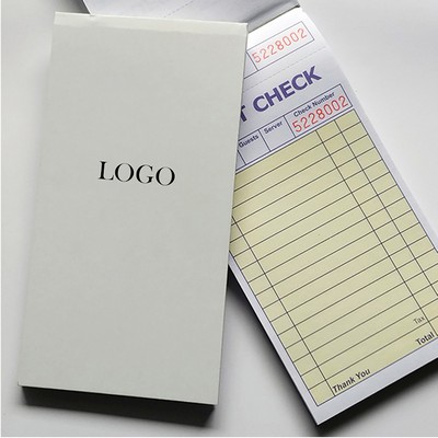 Guest Check Restaurant Hotel Bill