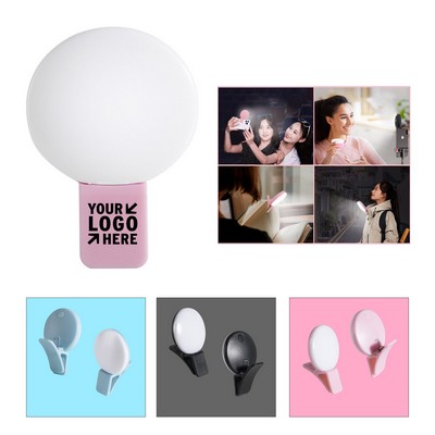 Rechargeable Fill Light for Selfie Photography