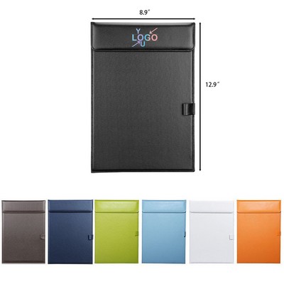 PU Leather Office Clipboard with Hardboard