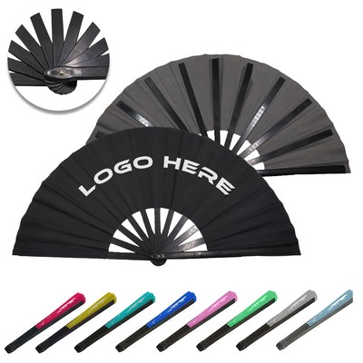 Handheld Nylon Folding Fan