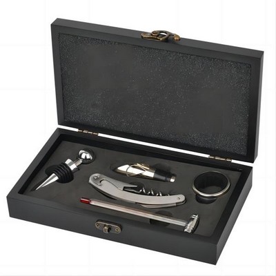Wine Opener Set with A Wood Case