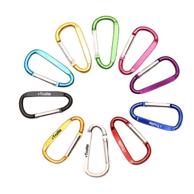 6cm CARABINER WITH SPLIT RING