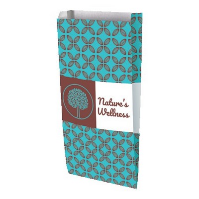 Digital Full Color 2-Sided Merchant Paper Bag with Gusset (9" x 18" x 2.5")