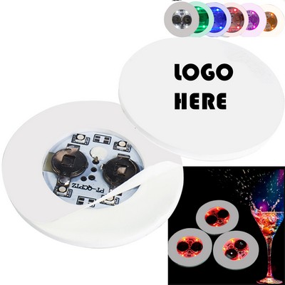 Custom Sparkle With Led Coasters For Party&Halloween