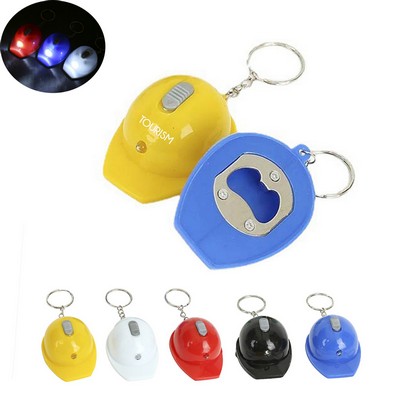 Hat Shaped Bottle Opener Key Chain