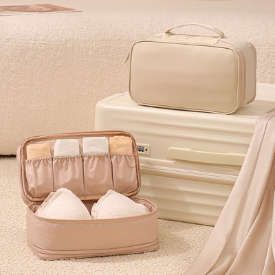 Oxford Fabric Travel Bra & Underwear Organizer Bag