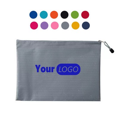 Zippered A4 Document Holder