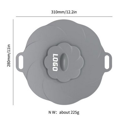 Silicone Household Anti-splash Pot Lid