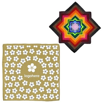 Premium Polyester Bandana Scarf(Ocean)