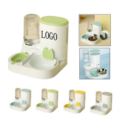 Automatic Pet Food and Water Dispenser