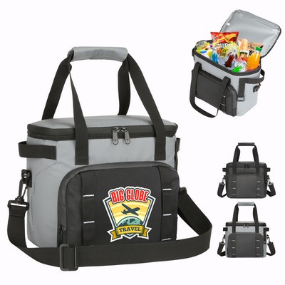 All-Day Chill 16-Can Insulated Cooler Bag W/ Bottle Opener