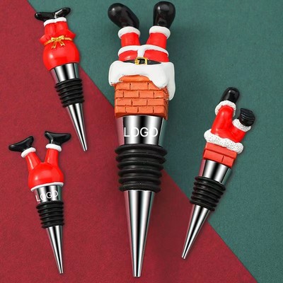 Christmas Gift Wine Accessory Red Wine Bottle Stopper Preservation Seal Party Mini Gift