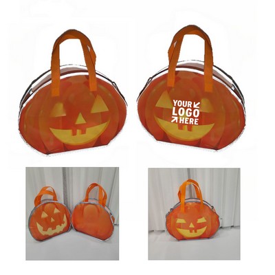 Halloween Pumpkin Non-Woven Tote Bag